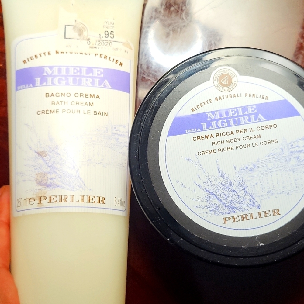 Perlier Meile de la Ligurla Bath and body butter bundle (lavender honey)